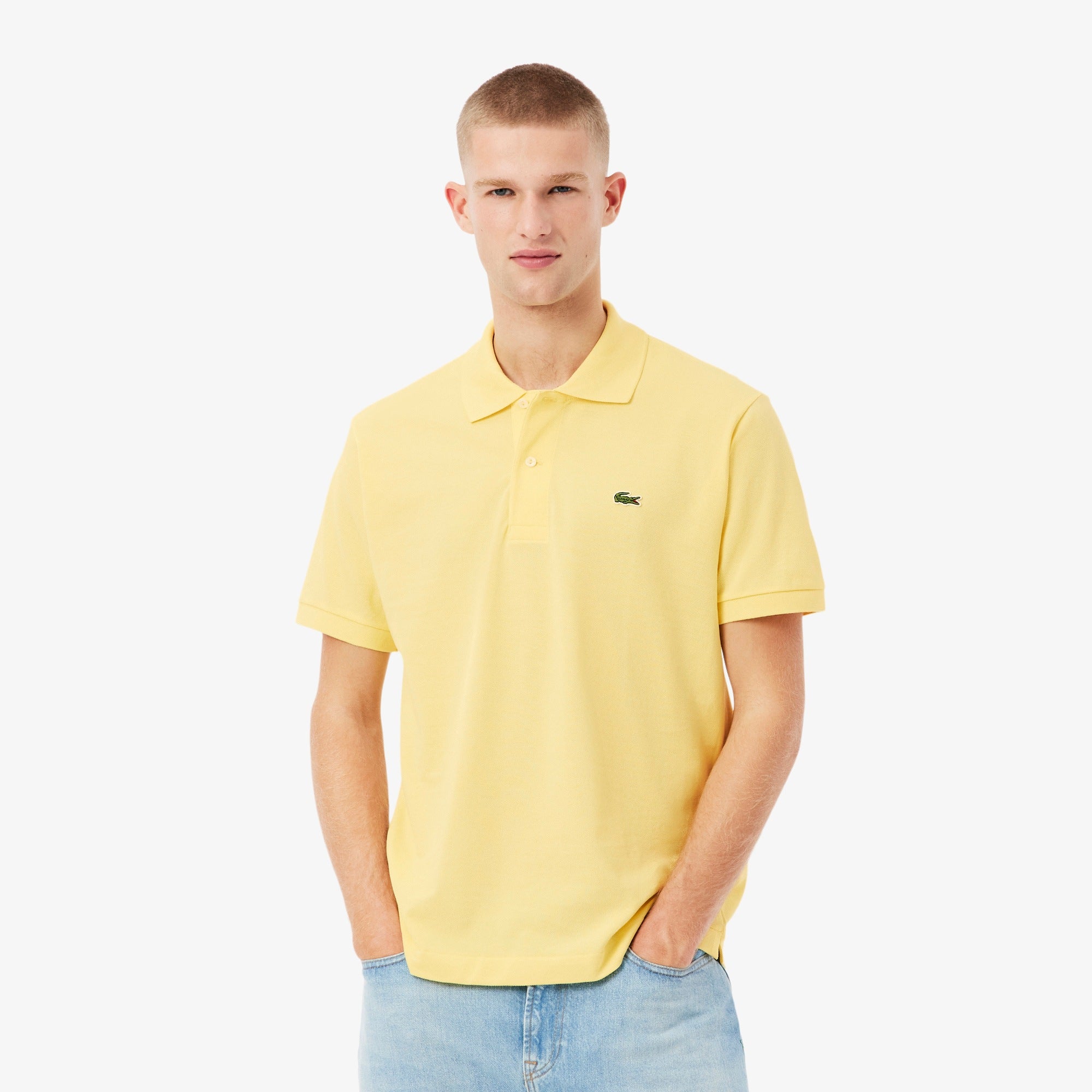 LACOSTE Polo majica svijetložuta