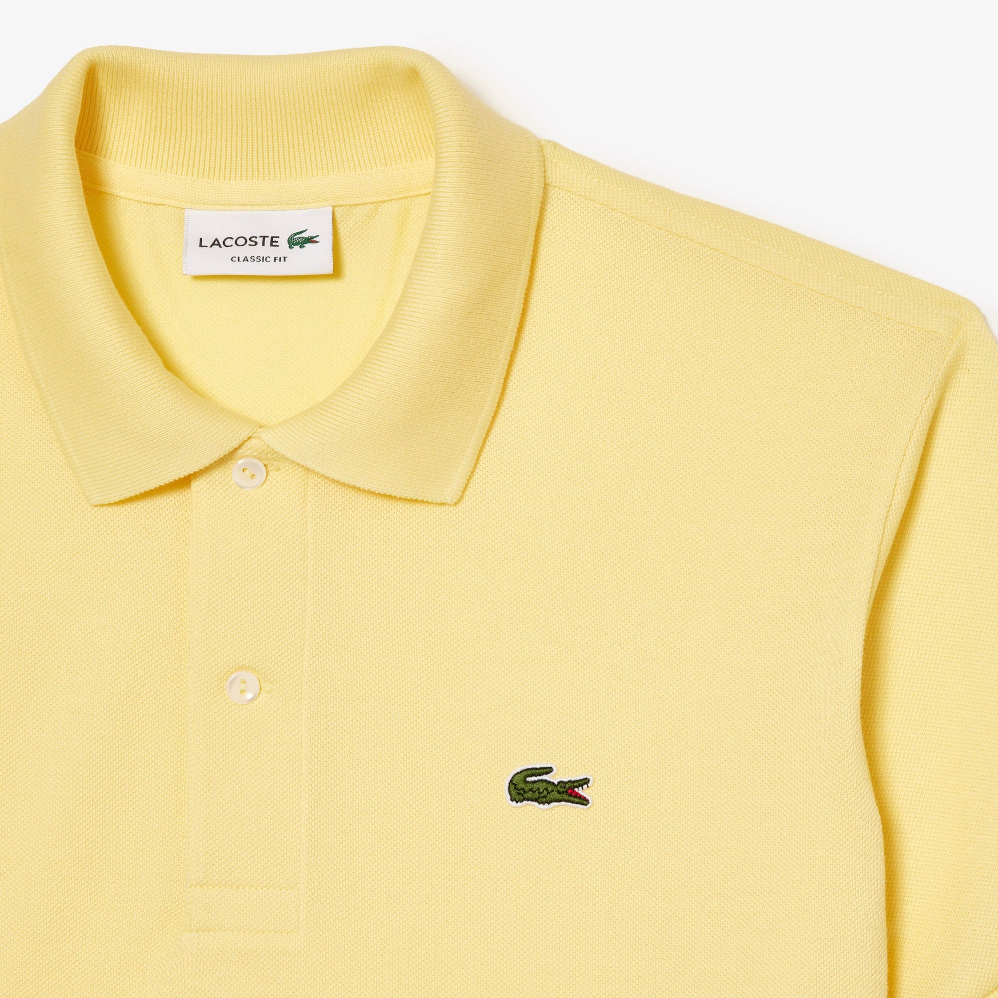 LACOSTE Polo majica svijetložuta 3