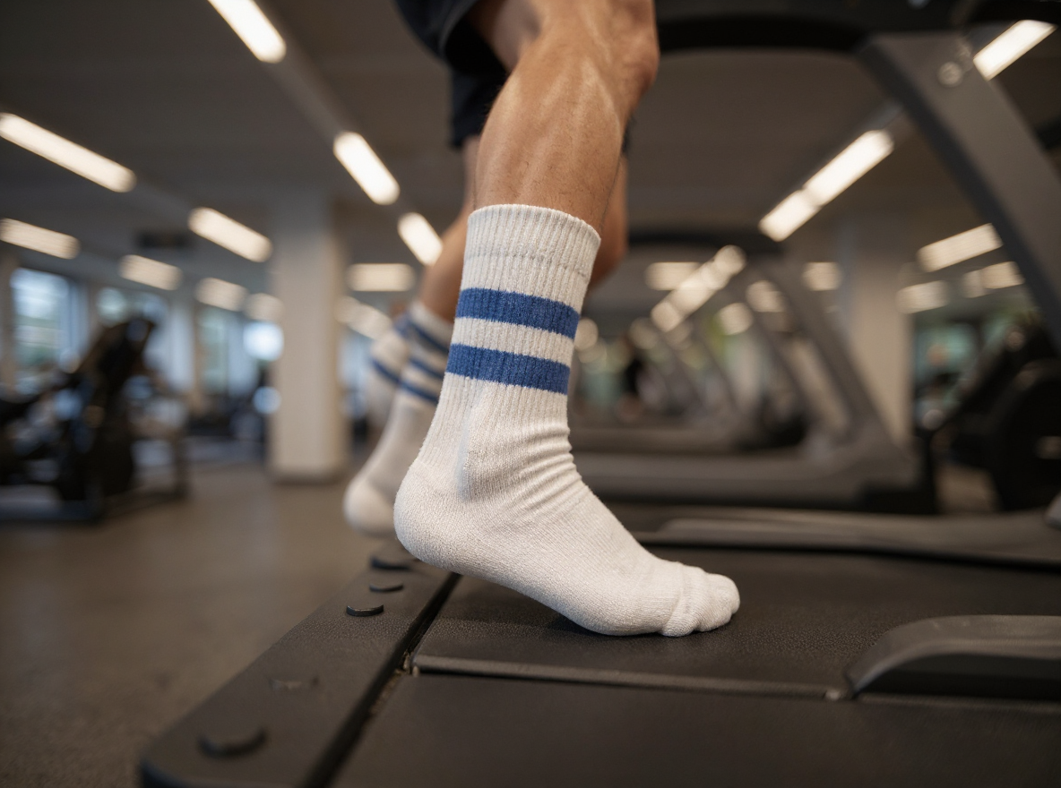 BLEUR Muške sportske čarape (crno-plave)