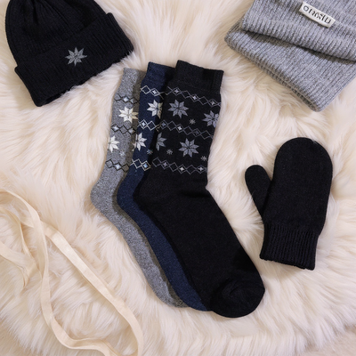 BLEUR Termo unisex čarape kristal